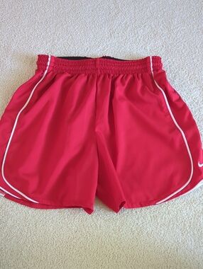 3 For $30. Nike Red Dri-FIT Athletic Shorts